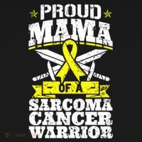 Proud Mama Of A Sarcoma Cancer Warrior Awareness Ribbon Mom Cute Gift Women's Hoodie thumb 2