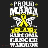 Proud Mama Of A Sarcoma Cancer Warrior Awareness Ribbon Mom Cute Gift Hat thumb 2