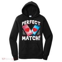 Perfect Match Online Dating Valentine's Day Couple Matching Gift Women's Hoodie thumb 0