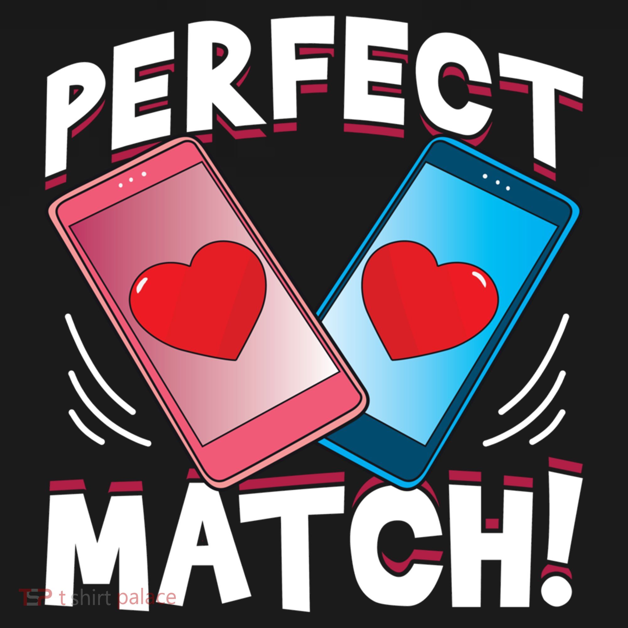Perfect Match Online Dating Valentine's Day Couple Matching Gift Women's Hoodie