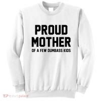 Proud Mother Of A Few Dumbass Kids Funny Sweatshirt thumb 0