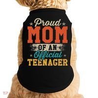 Proud Mom Of Nager 13th Birthday Gift Doggie Tank thumb 0