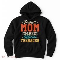Proud Mom Of Nager 13th Birthday Gift Hoodie thumb 0