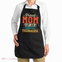 Proud Mom Of Nager 13th Birthday Gift Apron thumb 2