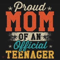 Proud Mom Of Nager 13th Birthday Gift Sweatshirt thumb 3