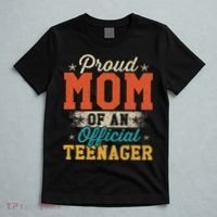 Proud Mom Of Nager 13th Birthday Gift T-Shirt thumb 5
