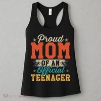 Proud Mom Of Nager 13th Birthday Gift Women's Tank Top thumb 3