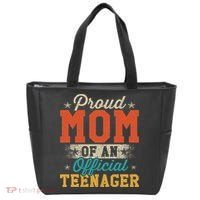 Proud Mom Of Nager 13th Birthday Gift Tote Bag thumb 0