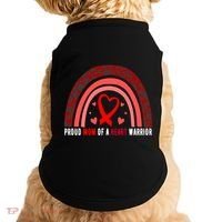 Proud Mom Of A Heart Warrior Chd Awareness Cool Gift Doggie Tank thumb 0