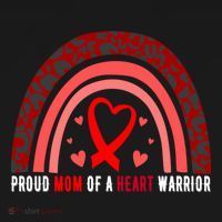 Proud Mom Of A Heart Warrior Chd Awareness Cool Gift Pajama Set thumb 2