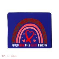 Proud Mom Of A Heart Warrior Chd Awareness Cool Gift Mousepad thumb 0