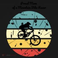 Proud Mom Of A Mountain Bike Racer Cool Gift Women's Hoodie thumb 2