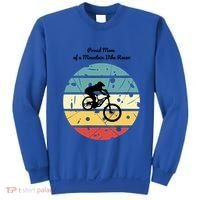 Proud Mom Of A Mountain Bike Racer Cool Gift Sweatshirt thumb 0