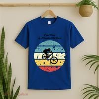 Proud Mom Of A Mountain Bike Racer Cool Gift T-Shirt thumb 2