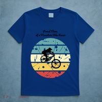 Proud Mom Of A Mountain Bike Racer Cool Gift T-Shirt thumb 5