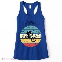 Proud Mom Of A Mountain Bike Racer Cool Gift Women's Tank Top thumb 0