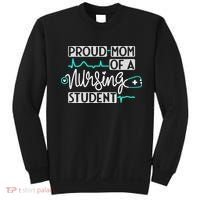 Proud Mom Of A Nursing Student Future RN Daughter Nurses Mom Sweatshirt thumb 0
