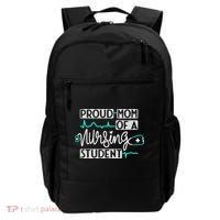 Proud Mom Of A Nursing Student Future RN Daughter Nurses Mom Backpack thumb 0