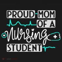 Proud Mom Of A Nursing Student Future RN Daughter Nurses Mom Women's Tank Top thumb 5