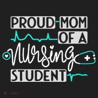 Proud Mom Of A Nursing Student Future RN Daughter Nurses Mom Hat thumb 2