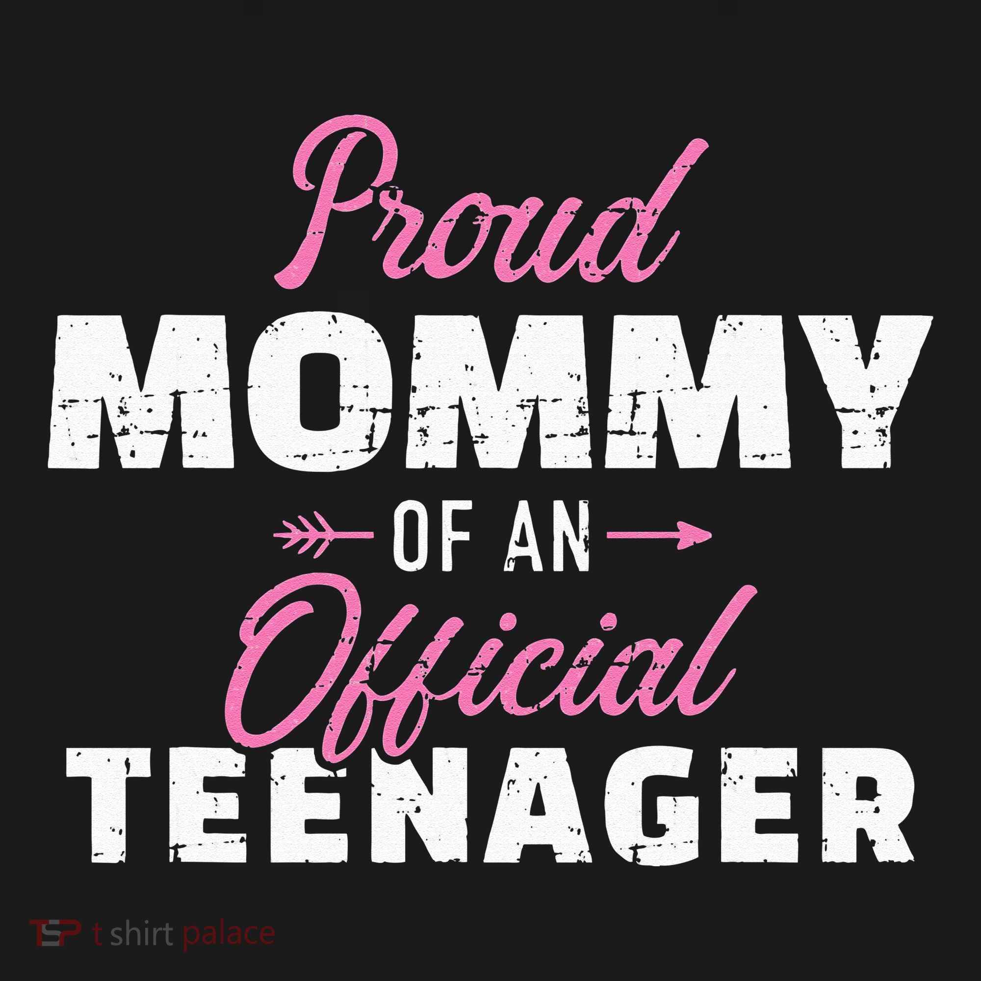 Proud mommy of a teenager 13th birthday Women's Hoodie