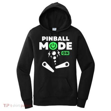 Pinball Mode On 80s Retro Game Gift Women's Hoodie