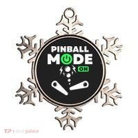 Pinball Mode On 80s Retro Game Gift Ornament thumb 0