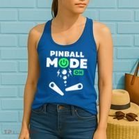 Pinball Mode On 80s Retro Game Gift Women's Tank Top thumb 2