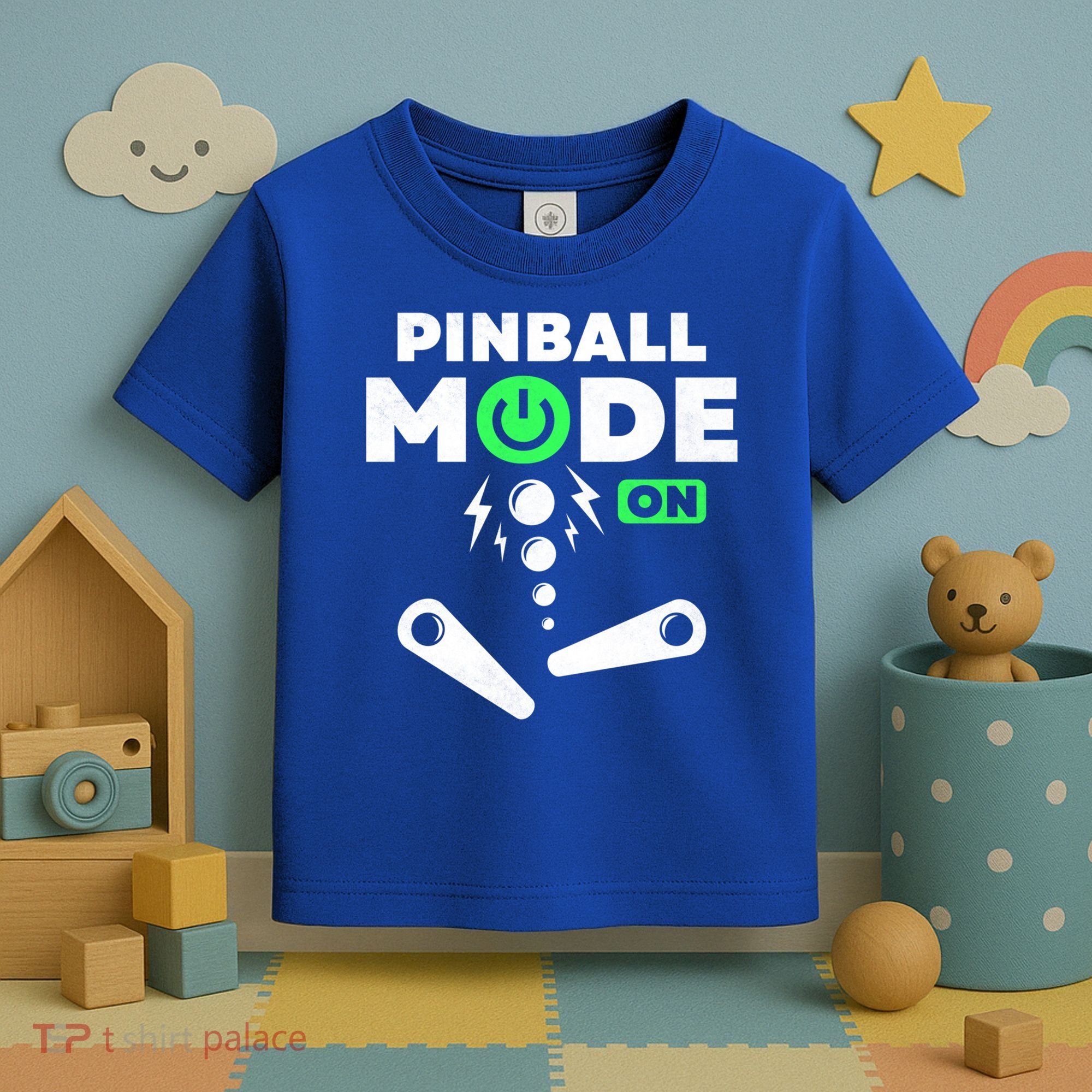 Pinball Mode On 80s Retro Game Gift Toddler T-Shirt