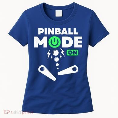 Pinball Mode On 80s Retro Game Gift Women's T-Shirt