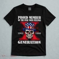 Proud Member Of The Fuck Your Feelings Generation X Skull T-Shirt thumb 5