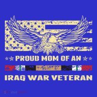 Proud Mom Of An Iraq War Veteran Military Vets Mother Funny Gift T-Shirt thumb 7