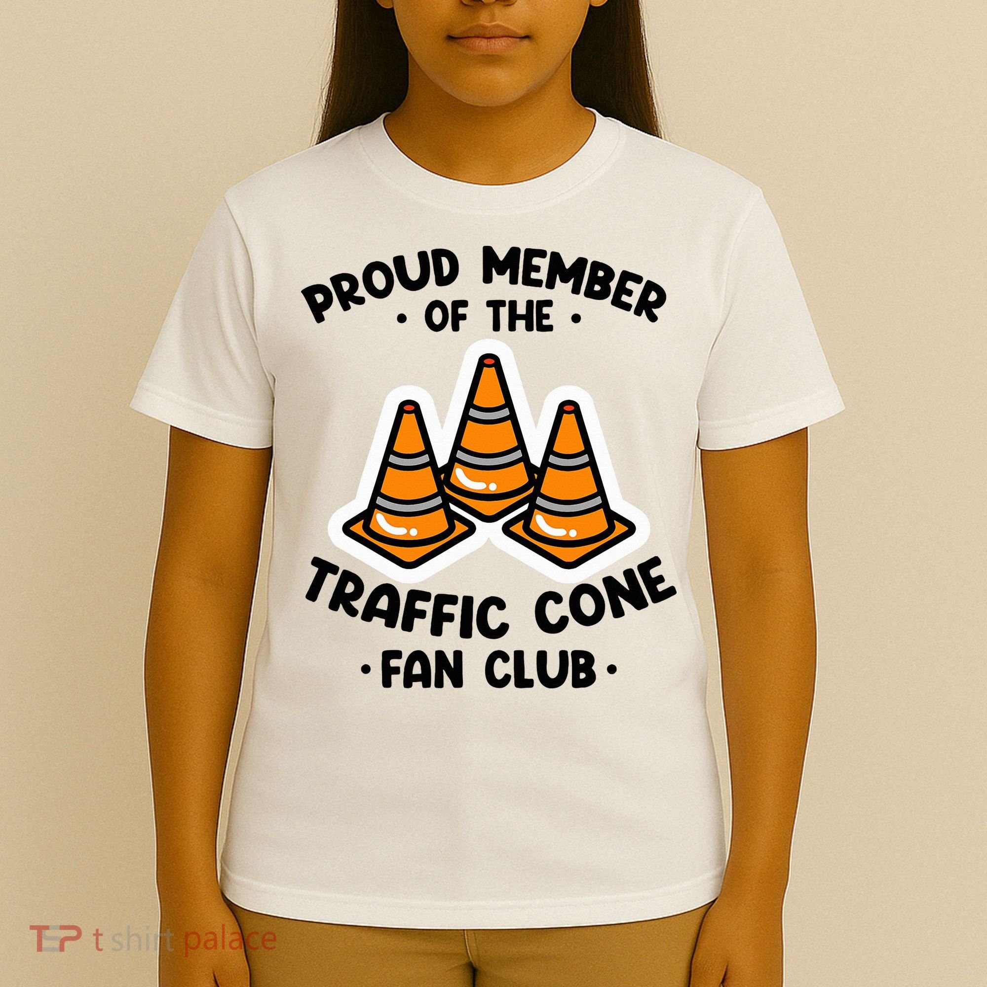 Proud Member Of The Traffic Cone Fan Club Highway Cones T-Shirt