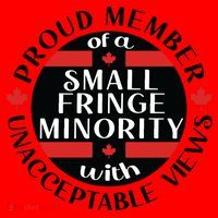 Proud Member Of A Small Fringe Minority With Unacceptable Views Santa Hat thumb 1