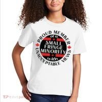 Proud Member Of A Small Fringe Minority With Unacceptable Views Kids T-Shirt thumb 2