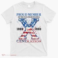 Proud Member Of The Fuck Your Feelings Gen X Usa T-Shirt thumb 0