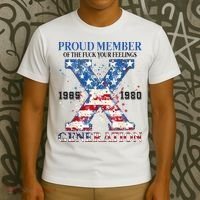 Proud Member Of The Fuck Your Feelings Gen X Usa T-Shirt thumb 3