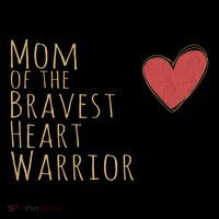 Proud Mom Of Bravest Heart Warrior Chd Awareness Congenital Gift Coffee Mug thumb 5