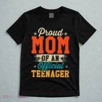 Proud Mom Of Teenager 13th Birthday Gift T-Shirt thumb 5