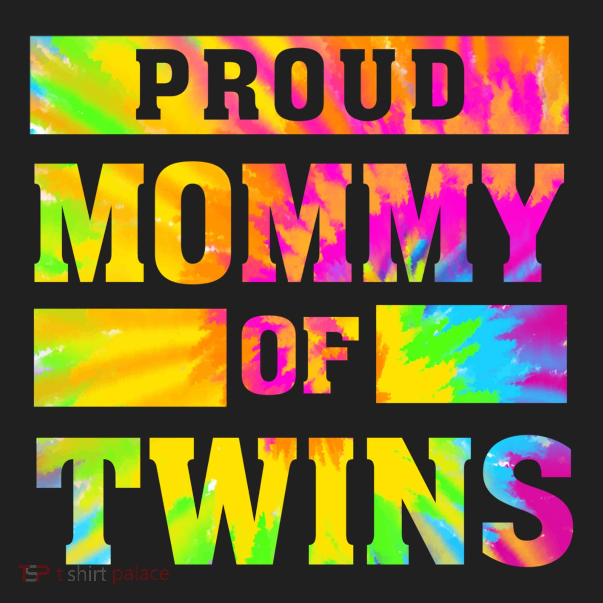 Proud Mommy Of Twins Gift Mother Twin Mom Cute Gift Beanie