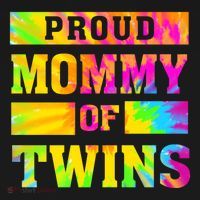 Proud Mommy Of Twins Gift Mother Twin Mom Cute Gift Women's Hoodie thumb 2