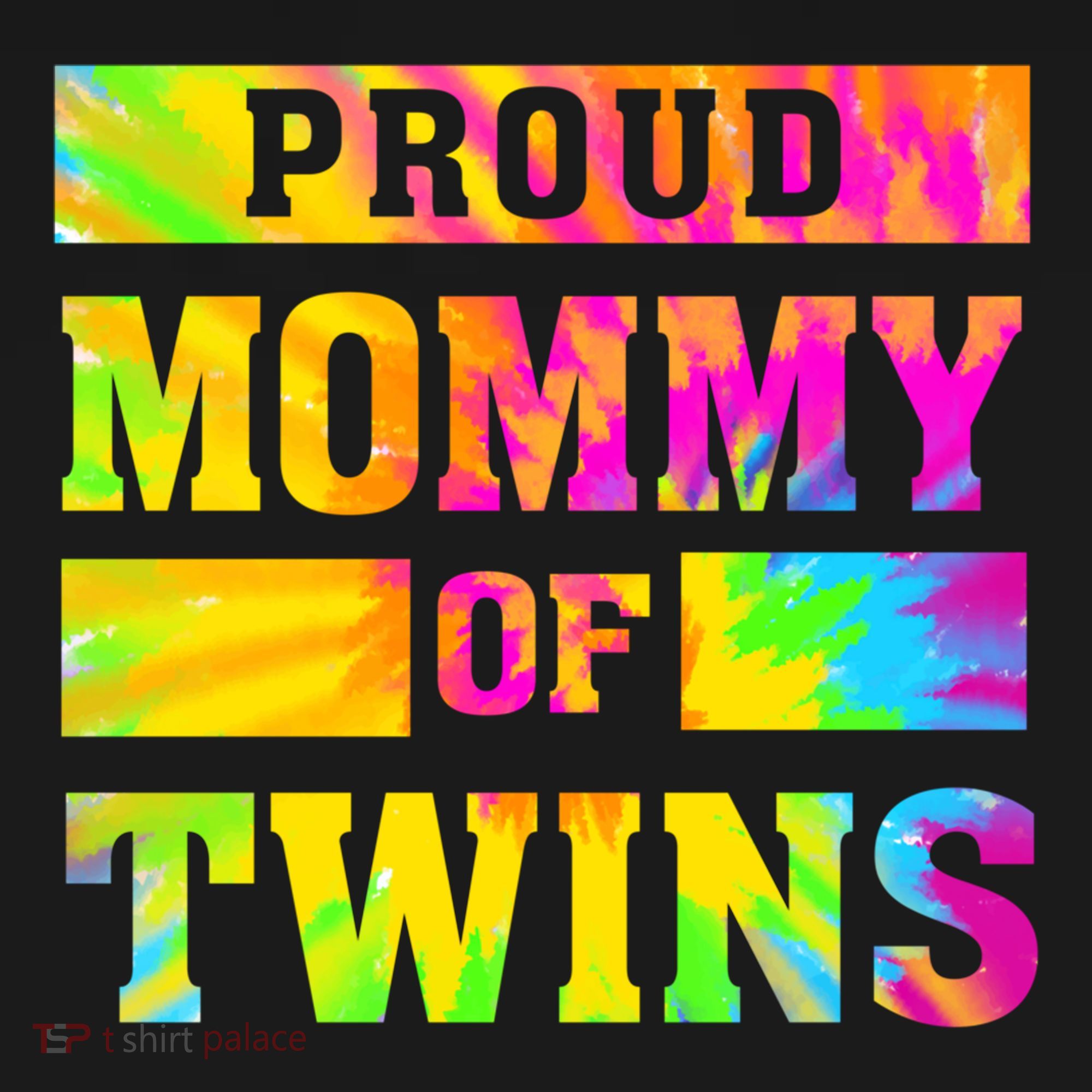 Proud Mommy Of Twins Gift Mother Twin Mom Cute Gift Women's Hoodie