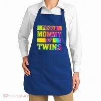 Proud Mommy Of Twins Gift Mother Twin Mom Cute Gift Apron thumb 2