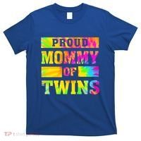 Proud Mommy Of Twins Gift Mother Twin Mom Cute Gift T-Shirt thumb 0