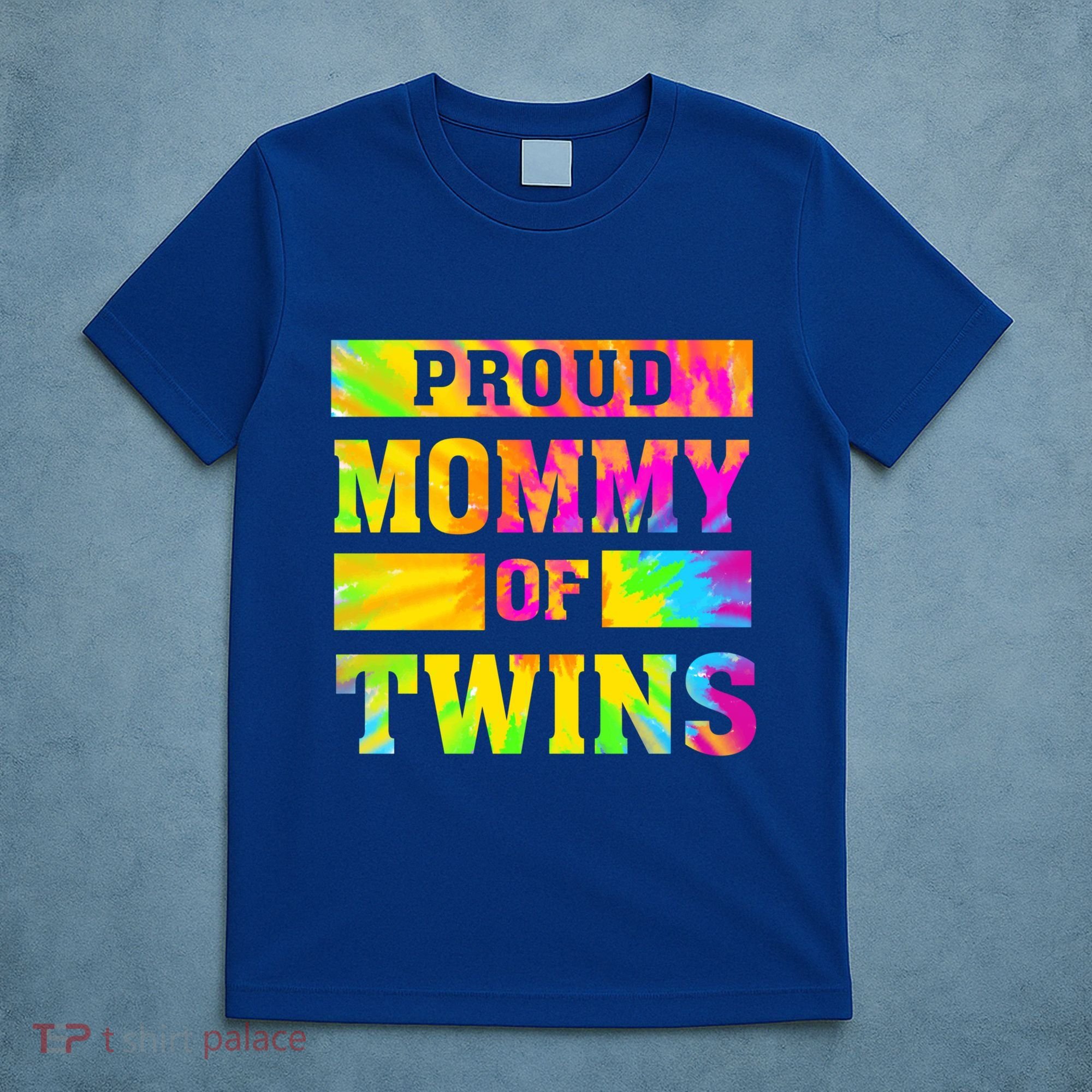 Proud Mommy Of Twins Gift Mother Twin Mom Cute Gift T-Shirt