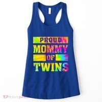 Proud Mommy Of Twins Gift Mother Twin Mom Cute Gift Women's Tank Top thumb 0
