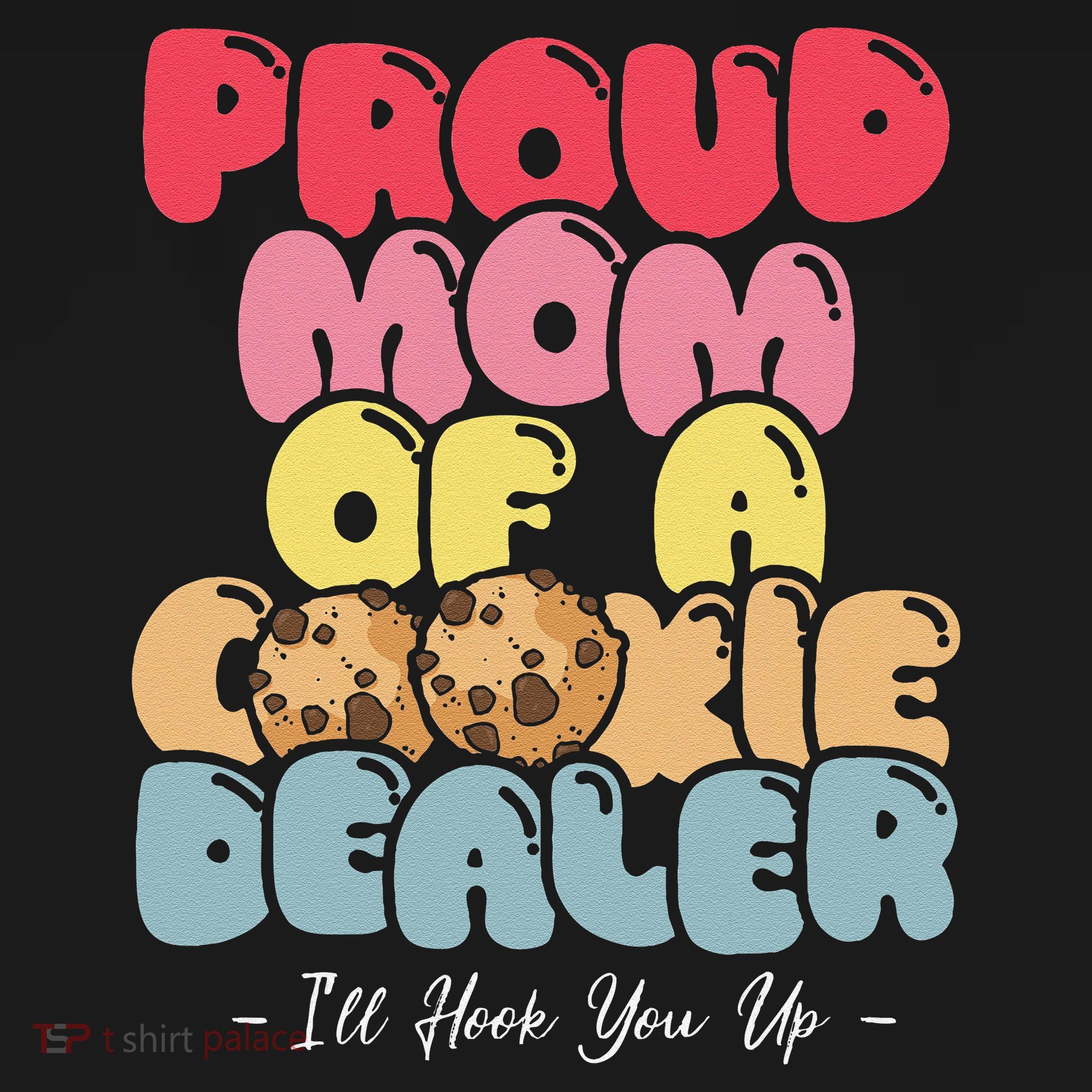 Proud Mom of a Cookie Dealer Funny Scout Troop Leader Women's Hoodie