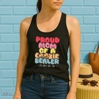 Proud Mom of a Cookie Dealer Funny Scout Troop Leader Women's Tank Top thumb 2