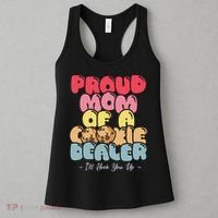 Proud Mom of a Cookie Dealer Funny Scout Troop Leader Women's Tank Top thumb 3