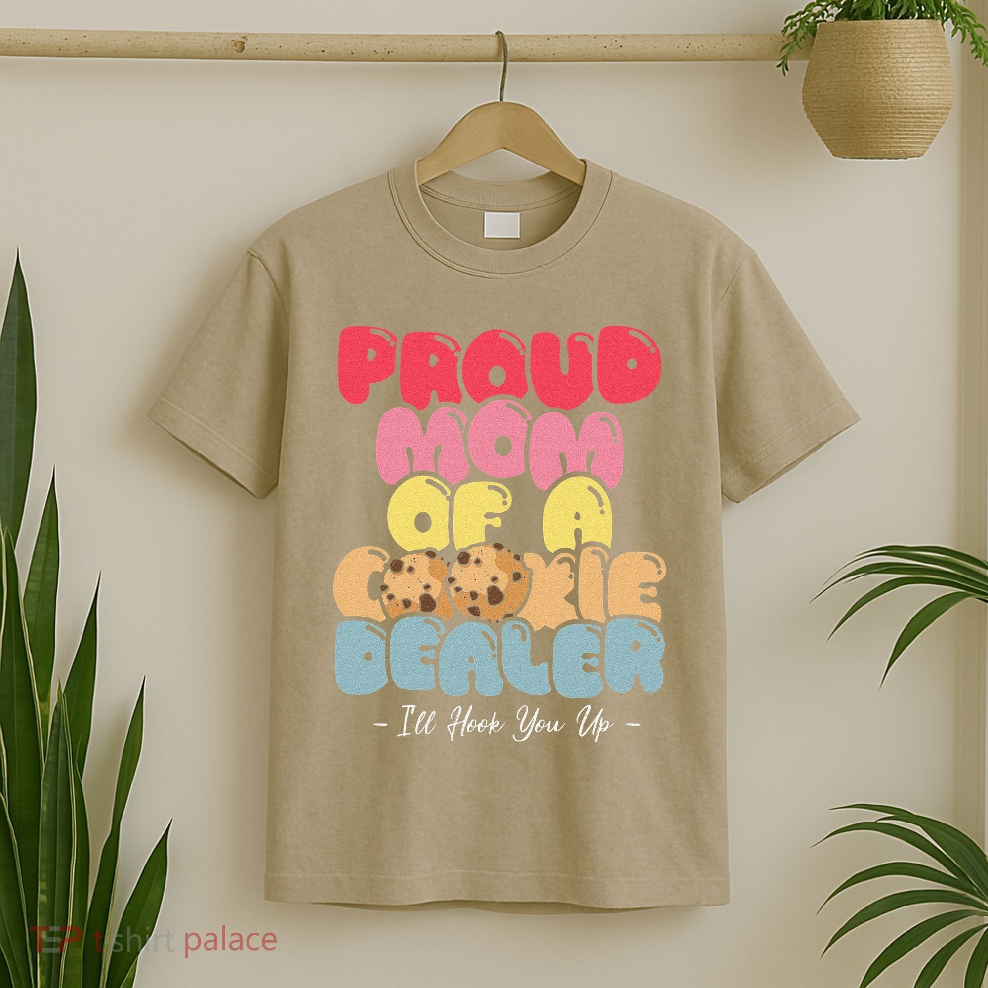 Proud Mom of a Cookie Dealer Funny Scout Troop Leader T-Shirt